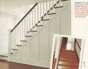 Belle Budget escalier Remodeler; Du tapis au bois Treads