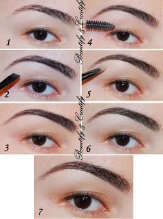 Embellissez et Creatify Quatre façons de remplir et de formes Sourcils