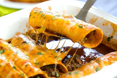 Beef enchiladas recette