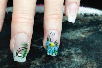 Nail Art débutant avec la peinture aquarelle - Magazine Nails (Appliquer Amore Ultima) Nail Art débutant avec la peinture aquarelle - Magazine Nails