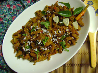 Bethica de cuisine Saveurs Panasa Pottu Kura (Raw jacquier Curry - Andhra style)
