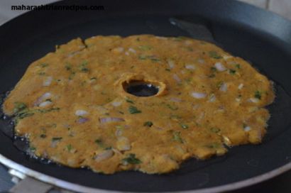 Bhajani Thalipeeth recette, Bhajaniche Thalipeeth, Recettes Maharashtrian