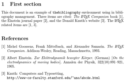 Bibliographie Management mit bibtex - ShareLaTeX, Online LaTeX-Editor