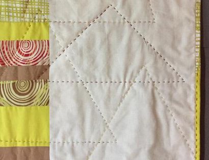 Big point quilting Tutorial - Fil rouge studio