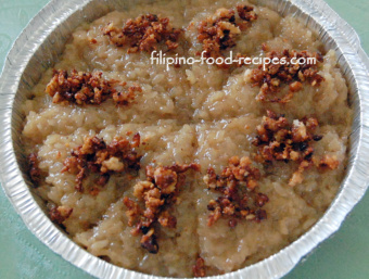 Biko Recette - Gâteau de riz gluant Filipino