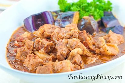 Binagoongang Baboy Rezept (Schweinefleisch in Shrimps-Paste) - Panlasang Pinoy