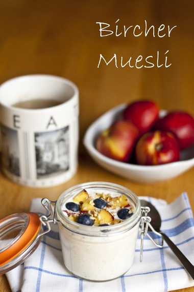 Bircher muesli La recette avoine nuit originale, My Little Gourmet