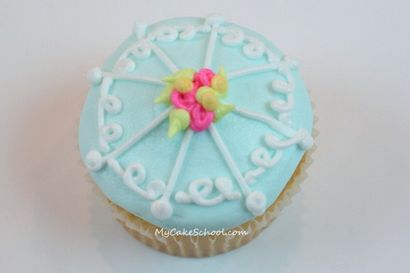Birdcage Petits gâteaux ~ décoration de gâteau Blog Tutoriel, Mon école Cake