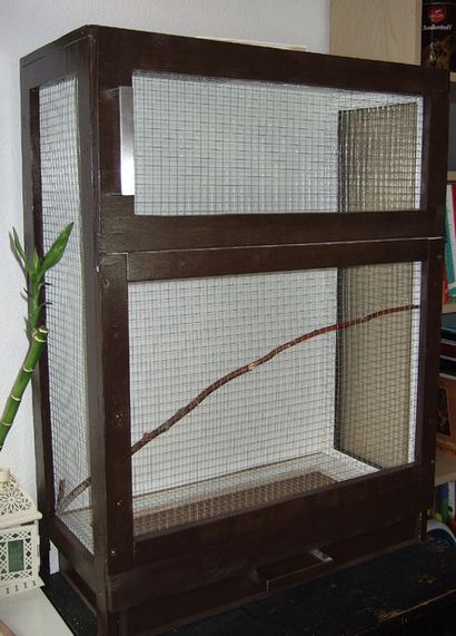Cage à oiseaux (manoir) 3 étapes (avec des images) (Cage d'oiseaux couvre comment faire) Cage à oiseaux (manoir) 3 étapes (avec photos)