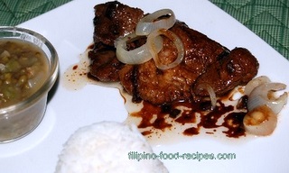 Bistek, das Filipino Beef Steak