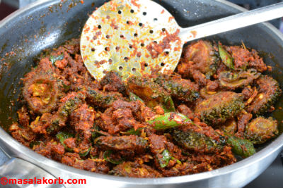 Bitter Gourd Chilli Ail ou Kakarakaya karam