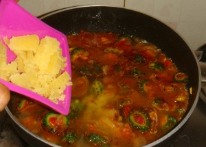 courge amère recette de curry doux - Kakara kaya recette pulusu