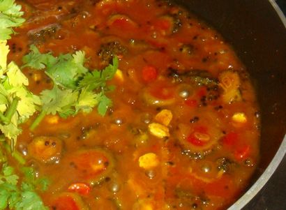 courge amère recette de curry doux - Kakara kaya recette pulusu