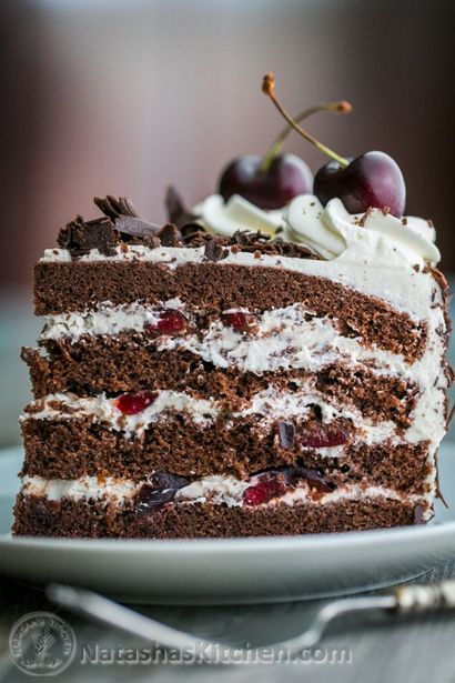Gâteau Forêt-Noire Recette, Gâteau au chocolat allemand