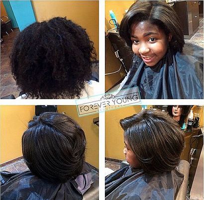 Black Girls coiffures et coupes de cheveux - 40 bonnes idées pour Bobines Noir