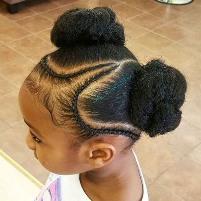 Black Girls coiffures et coupes de cheveux - 40 bonnes idées pour Bobines Noir