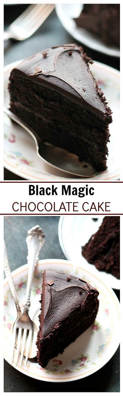 Black Magic Schokoladen-Kuchen-Rezept, Diethood
