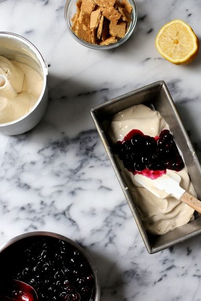 Blueberry Cheesecake Ice Cream, Joy Baker (boulanger) Blueberry Cheesecake Ice Cream, Joy Baker