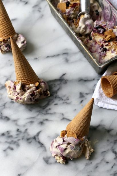 Blueberry Cheesecake Ice Cream, Joy Baker (fruit) Blueberry Cheesecake Ice Cream, Joy Baker