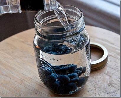 Blueberry infusé Vodka Limonade (bleuets) Blueberry infusé Vodka Lemonade