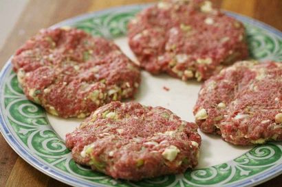 Burgers au fromage bleu Recette