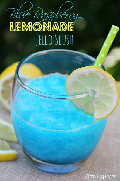 Blaue Himbeere Lemonade Jello Slush - Seite 2 von 2 - dieses dummen Mädchen - s Kitchen