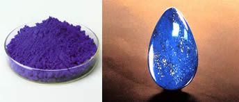 Bleu saphir, Causes de la couleur