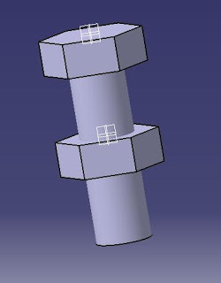 Bolt & amp; Écrou - Threading - CATIA V5 Tutorial