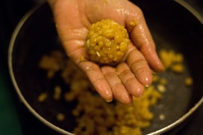 Boondi recette ladoo, comment faire recette Boondi de laddu, Ladoo recettes