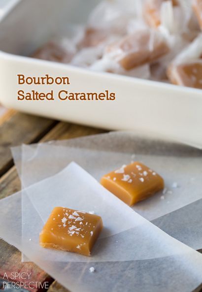 Bourbon Gesalzene Karamell-Süßigkeit Rezept - eine würzige Perspektive