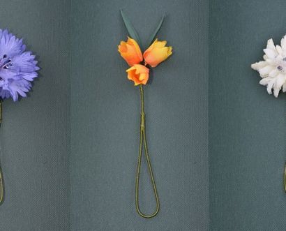 Blume im Knopfloch - Revers Flower Pin-Führer