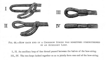 Bow String - Arbalète médiévale
