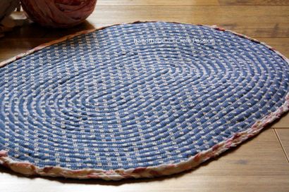 Tressé Tapis Rag - Comment coudre, Passion Craft