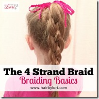 Principes de base Tressage - Comment néerlandais Braid - CHEVEUX PAR LORI