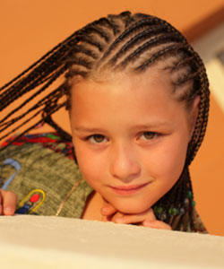 Pour Tresses Kid - Tressage cheveux pour adolescents et enfants (comment faire des tresses pour les enfants) Pour Tresses Kid - cheveux Tressage pour adolescents et enfants