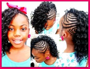 Tresses pour les enfants, pour les filles Coupes de cheveux tressées