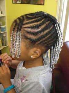 Tresses pour les enfants, pour les filles Coupes de cheveux tressées