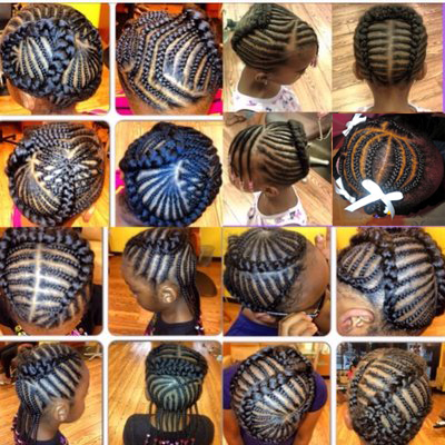 Tresses pour enfants de Nice Coupes de cheveux Photos (coiffures) Tresses pour les enfants de Nice Coiffures Photos