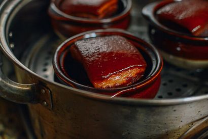 Ventre de porc braisé (Dong Po Rou) (porc) Ventre de porc braisé (Dong Po Rou)