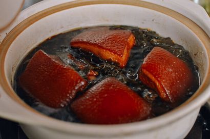 Ventre de porc braisé (Dong Po Rou) (dong) Ventre de porc braisé (Dong Po Rou)