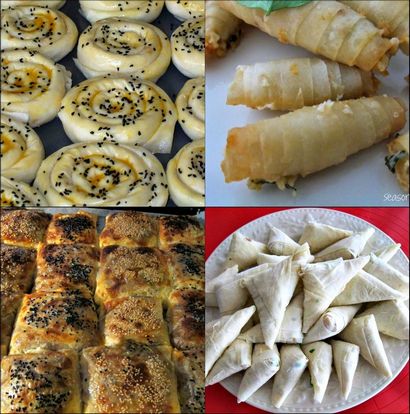 Borek, Borek, Comment faire turc Börek, Recettes turc Borek