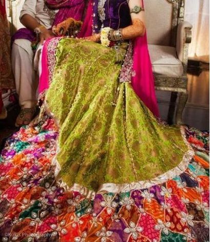 Broderie nuptiale Chatta Patti et Chatkian Patkian, toutes les choses Mariages Karachi