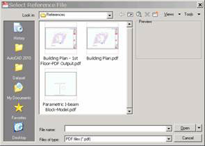 Apporter des fichiers PDF dans AutoCAD, Cadalyst