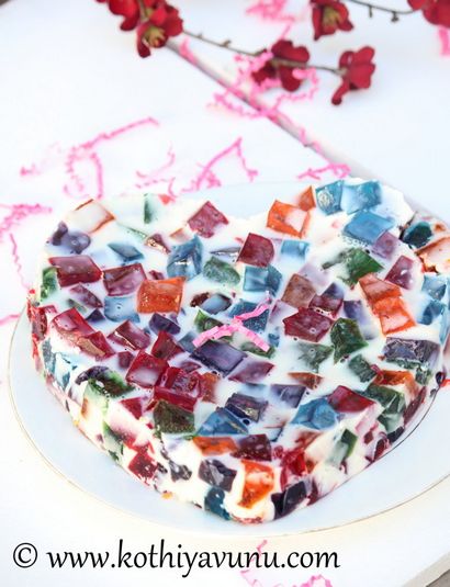 Broken Glass Jello Recette