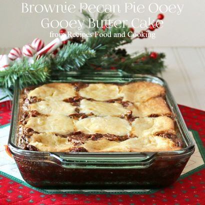 Brownie Pecan Pie Ooey Gooey Butterkuchen - Rezepte Essen und Kochen
