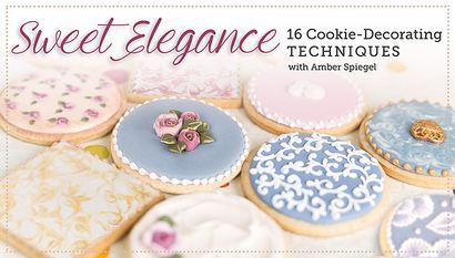 Pinceau broderie Cookies Tutorial - Le craftsy