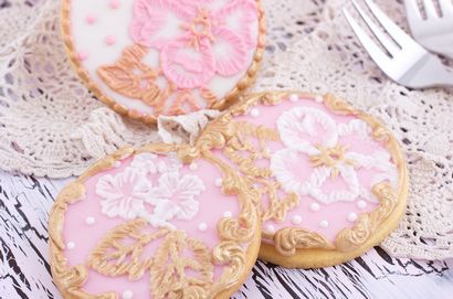 Pinceau broderie Cookies Tutorial - Le craftsy