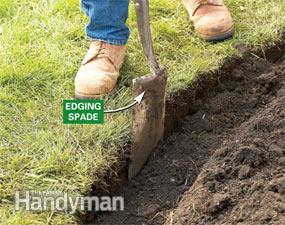 Build A Brick Weg im Garten, The Family Handyman