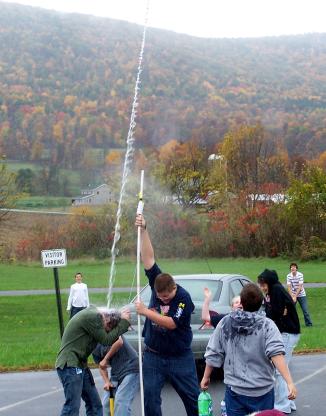 Bauen Sie ein Wasser-Raketenwerfer