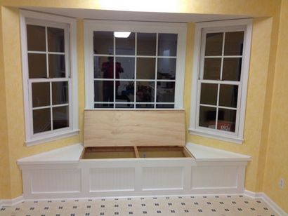 Construire un siège de fenêtre avec 7 étapes de stockage (avec photos)